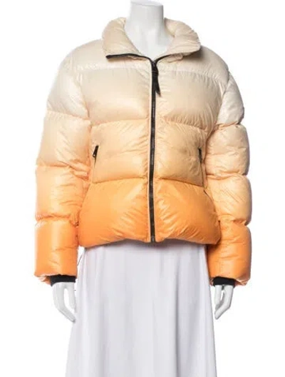 Pre-owned Mackage Down Coat In Orange