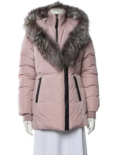 Pre-owned Mackage Down Coat In Pink
