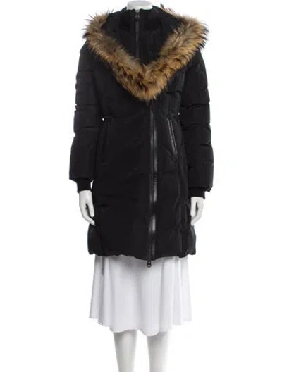 Pre-owned Mackage Down Down Coat In Black