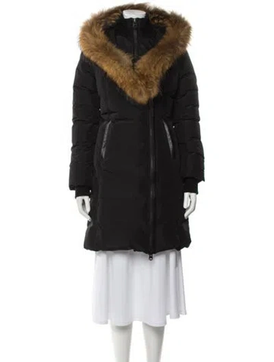 Pre-owned Mackage Down Down Coat In Black