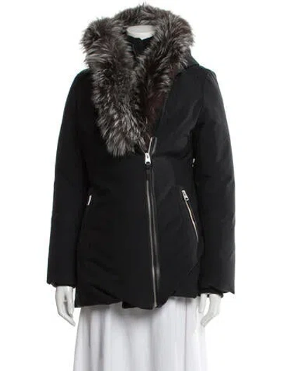 Pre-owned Mackage Down Down Coat In Black