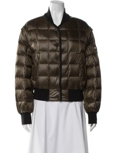 Pre-owned Mackage Down Down Jacket In Green