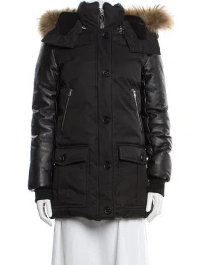 Pre-owned Mackage Down Jacket In Black