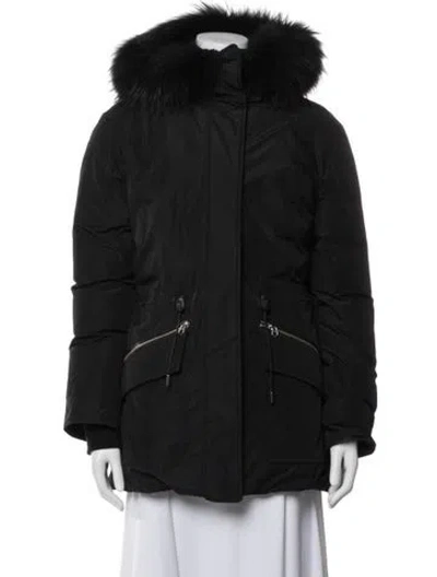 Pre-owned Mackage Down Jacket In Black