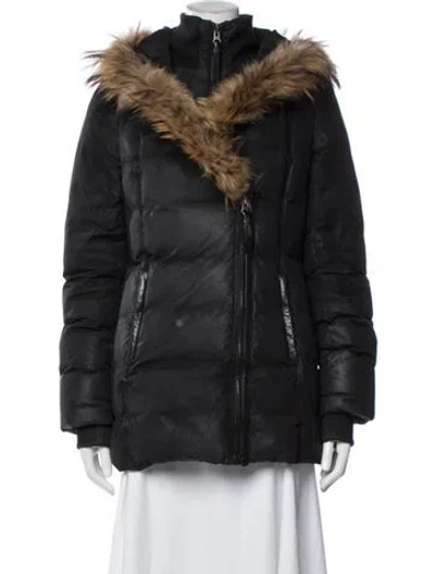 Pre-owned Mackage Down Jacket In Black