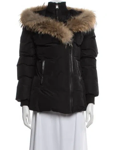 Pre-owned Mackage Down Jacket In Black