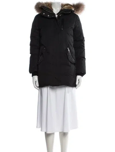 Pre-owned Mackage Down Jacket In Black