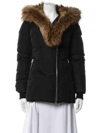 Pre-owned Mackage Down Jacket In Black