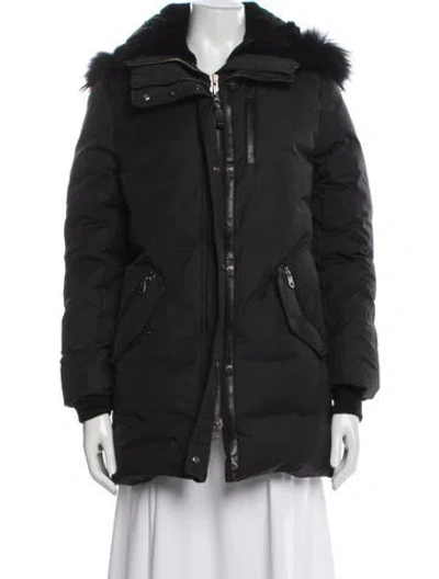 Pre-owned Mackage Down Jacket In Black