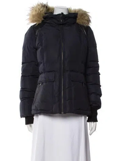 Pre-owned Mackage Down Jacket In Blue