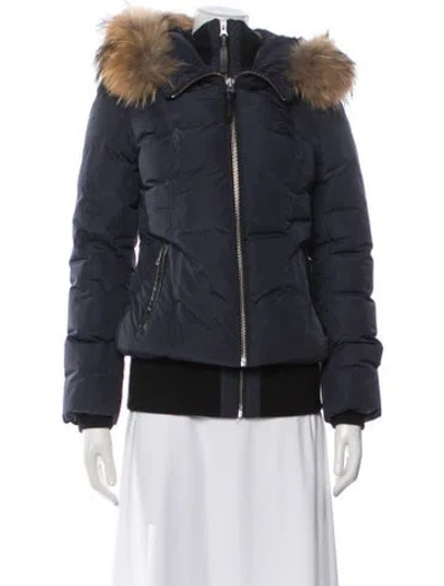 Pre-owned Mackage Down Jacket In Blue