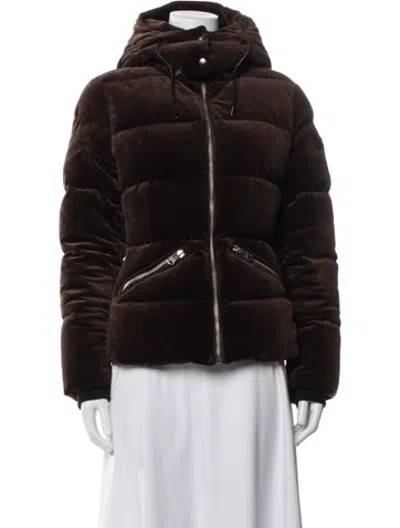 Pre-owned Mackage Down Jacket In Brown