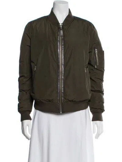 Pre-owned Mackage Down Jacket In Green