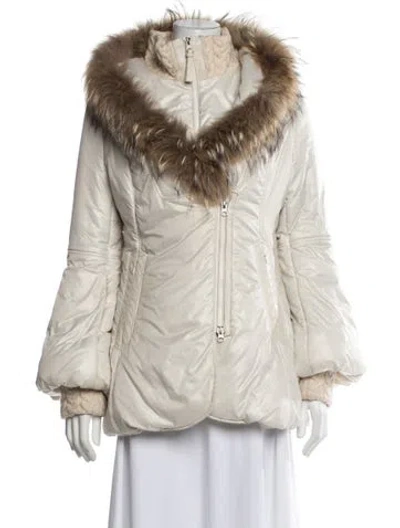 Pre-owned Mackage Down Jacket In Neutrals