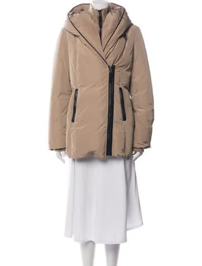 Pre-owned Mackage Down Jacket In Neutrals