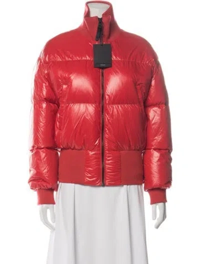 Pre-owned Mackage Down Jacket In Red