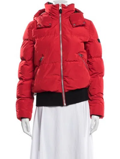 Pre-owned Mackage Down Jacket In Red
