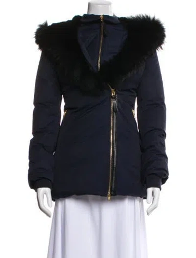 Pre-owned Mackage Down Jacket W/ Tags In Blue
