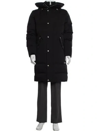Pre-owned Mackage Down Parka In Black