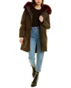 Mackage Down Sleeve Parka In Red
