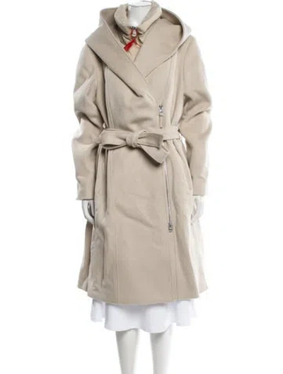 Pre-owned Mackage Down Trench Coat W/ Tags In Neutral
