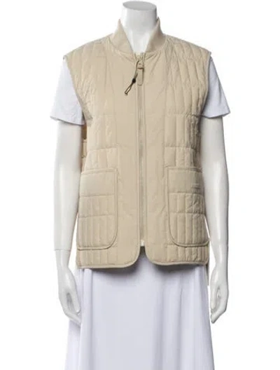 Pre-owned Mackage Down Vest In Neutral