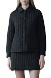 Mackage Dulcia Quilted Down Jacket In Black