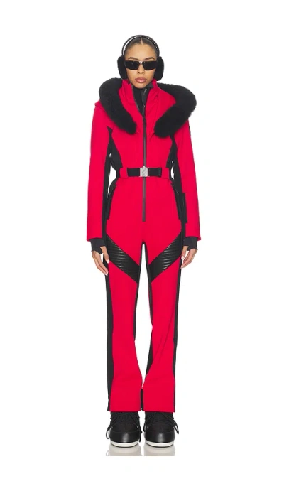 Mackage Ella Ski Suit In Red