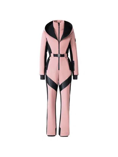 Mackage Elle-nfr Ski Suit In Pink