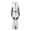 Mackage Elle Ski Jumpsuit In Off White
