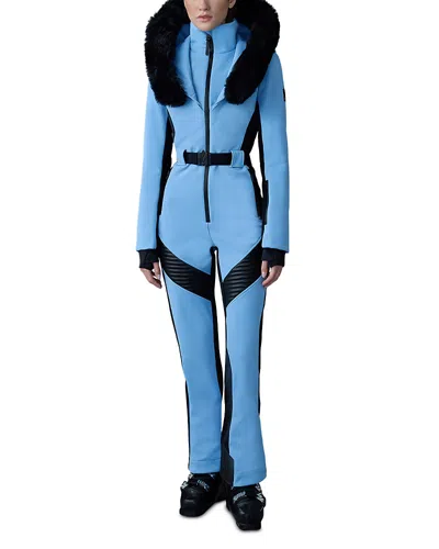 Mackage Elle Ski Suit In Sky Blue