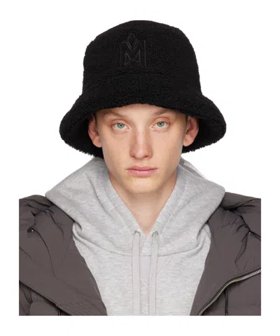 Mackage Embroidery Logo Fisherman Hat In Black
