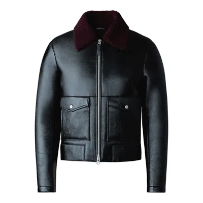 Mackage Enzo In Black-garnet