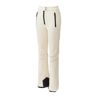 Mackage Erika Ribbed-detail Ski Trousers In Ceramic