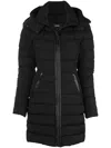 Mackage Farren Hooded Puffer Coat In Black