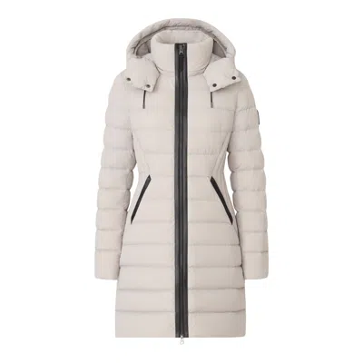 Mackage Farren Hooded Down Coat In Neutral