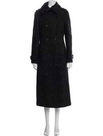 Pre-owned Mackage Faux Fur Coat In Black