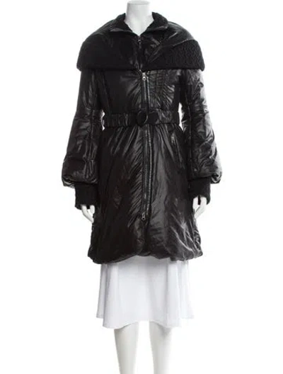 Pre-owned Mackage Faux Fur Coat In Gray