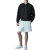Mackage Felix Quarter Zip Polo Sweater In Black