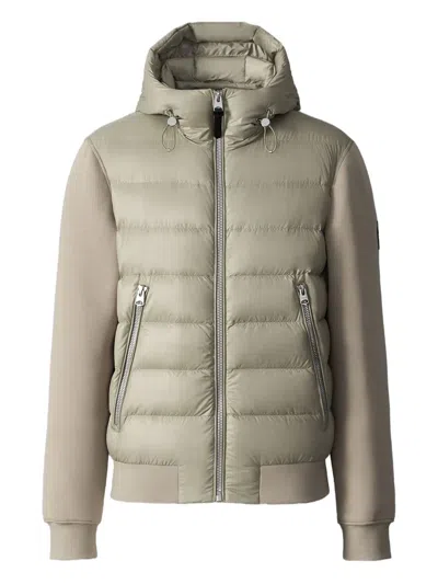 Mackage Frank-r Hooded Zip Jacket In Neutral