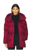 Mackage Freya Puffer Jacket In Garnet