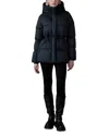 Mackage Freya Softwash Crinkle Down Jacket In Black