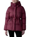 Mackage Long-sleeved Down Jacket In Garnet