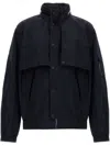 Mackage Midnight Blue Jacket With Detachable Overlay Panel In 蓝色