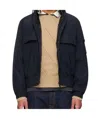 Mackage Blue Garrett Jacket In Navy Blue