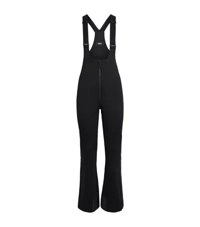 Mackage Gia Flare Ski Salopettes In Black