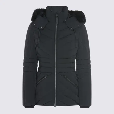 Mackage Black Down Jacket In Gray