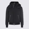 Mackage Quilted Hooded Jacket In Black