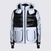 Mackage Reflective Down Jacket In Silver
