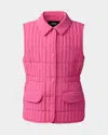 Mackage Unisex Naya Light Down Quilted Vest - Big Kid In Bright Pink